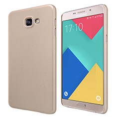 Schutzhülle Kunststoff Hülle Matt M06 für Samsung Galaxy A9 (2016) A9000 Gold