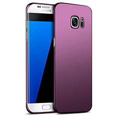 Schutzhülle Kunststoff Hülle Matt M09 für Samsung Galaxy S7 Edge G935F Violett