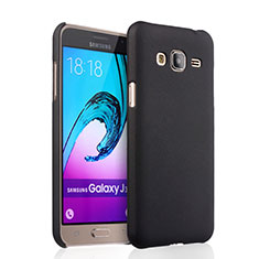 Schutzhülle Kunststoff Tasche Matt für Samsung Galaxy J3 (2016) J320F J3109 Schwarz