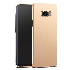 Schutzhülle Kunststoff Tasche Matt für Samsung Galaxy S8 Plus Gold