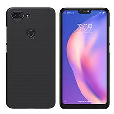 Schutzhülle Kunststoff Tasche Matt für Xiaomi Mi 8 Lite Schwarz