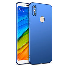 Schutzhülle Kunststoff Tasche Matt für Xiaomi Redmi Note 5 AI Dual Camera Blau