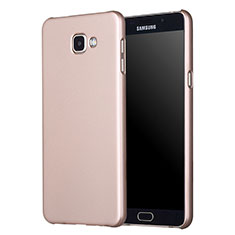 Schutzhülle Kunststoff Tasche Matt M01 für Samsung Galaxy A5 (2017) SM-A520F Gold