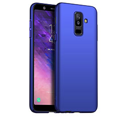 Schutzhülle Kunststoff Tasche Matt M03 für Samsung Galaxy A6 Plus Blau