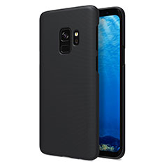 Schutzhülle Kunststoff Tasche Matt M09 für Samsung Galaxy S9 Schwarz