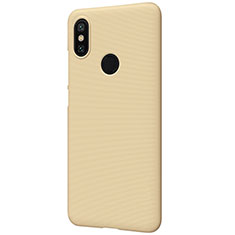 Schutzhülle Kunststoff Tasche Punkte Loch für Xiaomi Mi A2 Gold