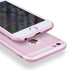 Schutzhülle Luxus Aluminium Metall für Apple iPhone 6 Plus Rosa