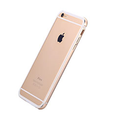 Schutzhülle Luxus Aluminium Metall Rahmen für Apple iPhone 6 Gold