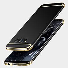 Schutzhülle Luxus Metall Rahmen und Kunststoff für Samsung Galaxy S8 Plus Schwarz