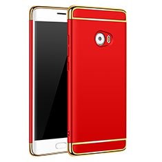 Schutzhülle Luxus Metall Rahmen und Kunststoff für Xiaomi Mi Note 2 Special Edition Rot