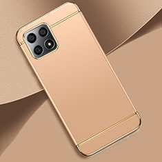 Schutzhülle Luxus Metall Rahmen und Kunststoff Schutzhülle Tasche für Huawei Honor X30i Gold