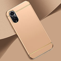 Schutzhülle Luxus Metall Rahmen und Kunststoff Schutzhülle Tasche für Huawei Nova 9 Pro Gold