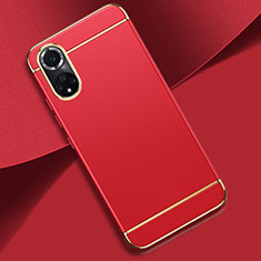 Schutzhülle Luxus Metall Rahmen und Kunststoff Schutzhülle Tasche für Huawei Nova 9 Pro Rot