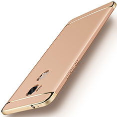 Schutzhülle Luxus Metall Rahmen und Kunststoff Schutzhülle Tasche M01 für Huawei GR5 Gold