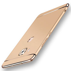 Schutzhülle Luxus Metall Rahmen und Kunststoff Schutzhülle Tasche M01 für Huawei GX8 Gold