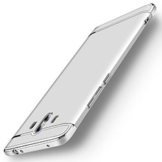 Schutzhülle Luxus Metall Rahmen und Kunststoff Schutzhülle Tasche M01 für Huawei Mate 10 Silber