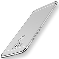 Schutzhülle Luxus Metall Rahmen und Kunststoff Schutzhülle Tasche M01 für Huawei Mate 7 Silber