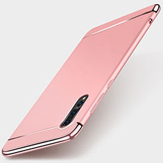 Schutzhülle Luxus Metall Rahmen und Kunststoff Schutzhülle Tasche M01 für Huawei P20 Pro Rosegold