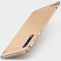 Schutzhülle Luxus Metall Rahmen und Kunststoff Schutzhülle Tasche M01 für Xiaomi Mi 9 Gold