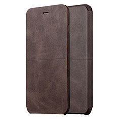 Schutzhülle Stand Tasche Leder L04 für Apple iPhone 6 Braun