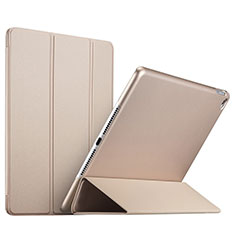 Schutzhülle Stand Tasche Leder L08 für Apple iPad Mini 4 Gold