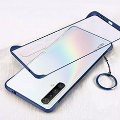 Schutzhülle Ultra Dünn Handyhülle Hülle Durchsichtig Transparent Tasche für Realme X50t 5G Blau