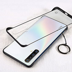 Schutzhülle Ultra Dünn Handyhülle Hülle Durchsichtig Transparent Tasche für Realme X50t 5G Schwarz