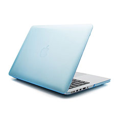 Schutzhülle Ultra Dünn Hülle Durchsichtig Transparent Matt für Apple MacBook Pro 13 zoll Blau
