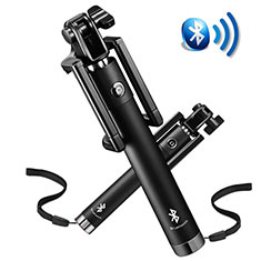 Selfie Stick Stange Bluetooth Teleskop Universal S14 für Xiaomi Redmi K60 Pro 5G Schwarz