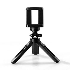 Selfie Stick Stange Stativ Bluetooth Teleskop Universal T02 für Sharp Aquos R7s Schwarz