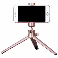 Selfie Stick Stange Stativ Bluetooth Teleskop Universal T10 für Handy Zubehoer Kfz Ladekabel Rosegold