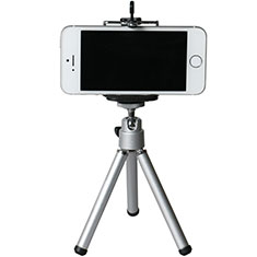Selfie Stick Stange Stativ Bluetooth Teleskop Universal T18 für Sony Xperia 10 III Silber