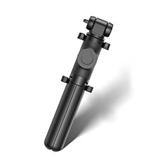 Selfie Stick Stange Stativ Bluetooth Teleskop Universal T29 für Oppo F19s Schwarz