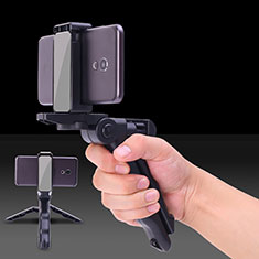 Selfie Stick Stange Verdrahtet Teleskop Universal S21 für Vivo Y35m 5G Schwarz