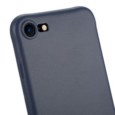 Silikon Hülle Handyhülle Gummi Schutzhülle C01 für Apple iPhone 7 Schwarz