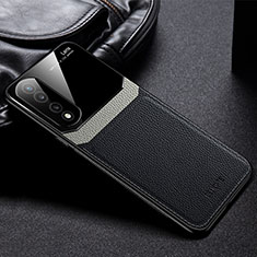 Silikon Hülle Handyhülle Gummi Schutzhülle Flexible Leder Tasche FL1 für Huawei Honor 70 Pro+ Plus 5G Schwarz