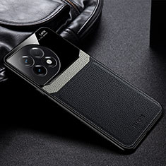 Silikon Hülle Handyhülle Gummi Schutzhülle Flexible Leder Tasche FL1 für OnePlus 11 5G Schwarz