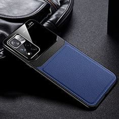 Silikon Hülle Handyhülle Gummi Schutzhülle Flexible Leder Tasche FL1 für Xiaomi Mi 11i 5G (2022) Blau