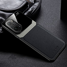 Silikon Hülle Handyhülle Gummi Schutzhülle Flexible Leder Tasche FL1 für Xiaomi Mi 11X Pro 5G Schwarz