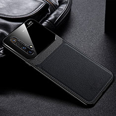 Silikon Hülle Handyhülle Gummi Schutzhülle Flexible Leder Tasche für Realme X50t 5G Schwarz