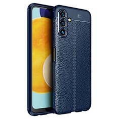 Silikon Hülle Handyhülle Gummi Schutzhülle Flexible Leder Tasche für Samsung Galaxy A13 5G Blau