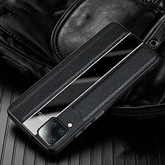 Silikon Hülle Handyhülle Gummi Schutzhülle Flexible Leder Tasche H04 für Huawei Nova 6 SE Schwarz