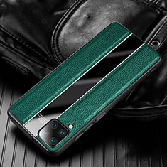 Silikon Hülle Handyhülle Gummi Schutzhülle Flexible Leder Tasche H04 für Huawei Nova 7i Grün