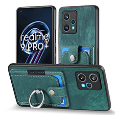 Silikon Hülle Handyhülle Gummi Schutzhülle Flexible Leder Tasche SD1 für Realme 9 4G Grün