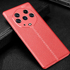 Silikon Hülle Handyhülle Gummi Schutzhülle Flexible Leder Tasche WL1 für Huawei Honor Magic3 Pro+ Plus 5G Rot