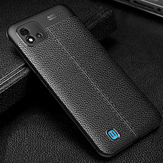 Silikon Hülle Handyhülle Gummi Schutzhülle Flexible Leder Tasche WL1 für Realme C11 (2021) Schwarz