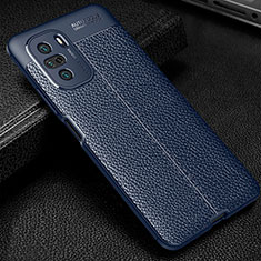 Silikon Hülle Handyhülle Gummi Schutzhülle Flexible Leder Tasche WL1 für Xiaomi Mi 11i 5G Blau