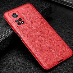 Silikon Hülle Handyhülle Gummi Schutzhülle Flexible Leder Tasche WL2 für Xiaomi Redmi K30S 5G Rot