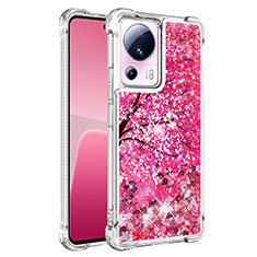 Silikon Hülle Handyhülle Gummi Schutzhülle Flexible Tasche Bling-Bling S01 für Xiaomi Mi 12 Lite NE 5G Pink