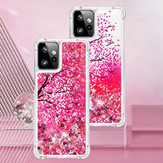 Silikon Hülle Handyhülle Gummi Schutzhülle Flexible Tasche Bling-Bling YB1 für Motorola Moto G Power 5G (2023) Pink